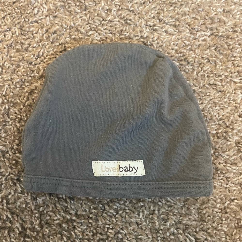 L'ovedbaby Charcoal Kids Beanie